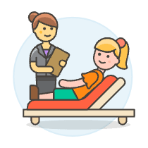 Psychological Exam 4 Illustration from UX Colors Set