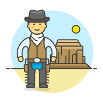 Cowboy Colorado 5 Illustration from UX Colors Set