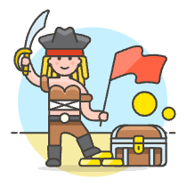 Pirate Loot 2 Illustration from UX Colors Set