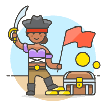 Pirate Loot 4 Illustration from UX Colors Set