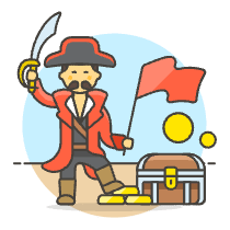 Pirate Loot 5 Illustration from UX Colors Set