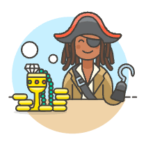 Pirate Treasure 3 Illustration from UX Colors Set