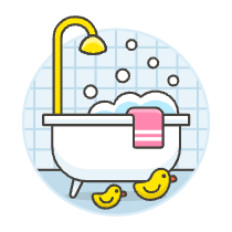 Bathtubhotel 2 Illustration from UX Colors Set