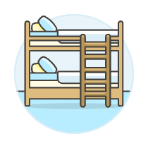 Bunkbed Room 2 Illustration from UX Colors Set