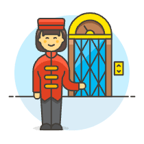 Bellboy 5 Illustration from UX Colors Set