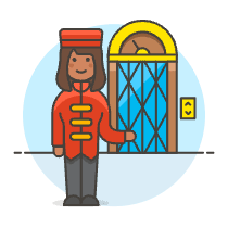 Bellboy 6 Illustration from UX Colors Set