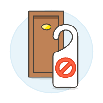 Door Sign 2 Illustration from UX Colors Set