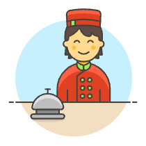 Reception 5 Illustration from UX Colors Set