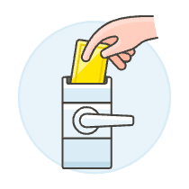 Access Keycard 1 Illustration from UX Colors Set