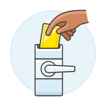 Access Keycard 3 Illustration from UX Colors Set