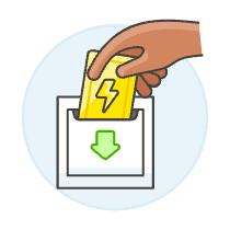 Hotel Electric Keycard 3 Illustration from UX Colors Set