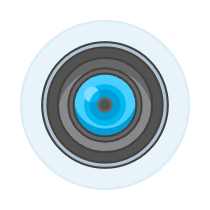 Camera Lens 1 Illustration from UX Colors Set