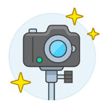 Camera Photo Illustration from UX Colors Set
