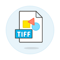File Tiff Illustration from UX Colors Set