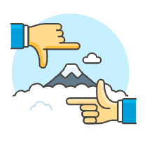 Frame Hand 2 Illustration from UX Colors Set