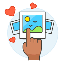 Image Like 2 Illustration from UX Colors Set
