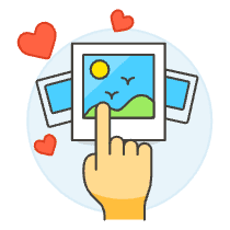 Image Like 3 Illustration from UX Colors Set