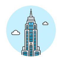 Empire State Illustration from UX Colors Set