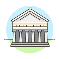 Parthenon Illustration from UX Colors Set