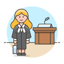 Attorney 2 Illustration from UX Colors Set