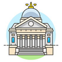 Courthouse 1 Illustration from UX Colors Set