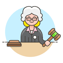 Judge 1 2 Illustration from UX Colors Set