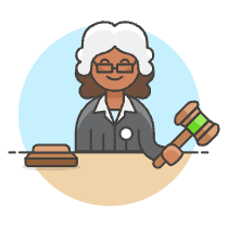 Judge 1 4 Illustration from UX Colors Set