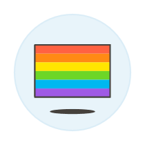 Pride Flag 1 Illustration from UX Colors Set