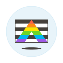 Straight Flag 1 Illustration from UX Colors Set
