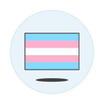 Transgender Flag 1 Illustration from UX Colors Set