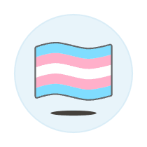 Transgender Flag 2 Illustration from UX Colors Set