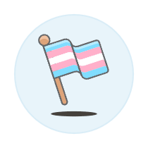 Transgender Flag 3 Illustration from UX Colors Set