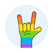 Pride Rock Hand 1 Illustration from UX Colors Set