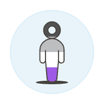 Asexual Agender Avatar Illustration from UX Colors Set
