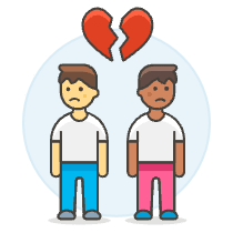 Gay Breakup 8 Illustration from UX Colors Set