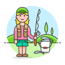 Fishing Trip 2 2 Illustration from UX Colors Set