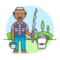 Fishing Trip 2 3 Illustration from UX Colors Set