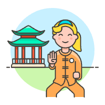 Martial Art 1 5 Illustration from UX Colors Set