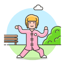 Martial Art 2 1 Illustration from UX Colors Set