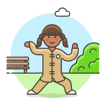 Martial Art 2 2 Illustration from UX Colors Set