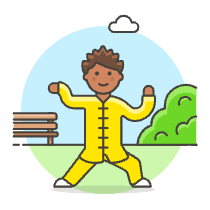 Martial Art 2 4 Illustration from UX Colors Set