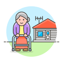 Retirement 2 2 Illustration from UX Colors Set