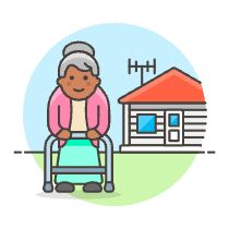 Retirement 2 4 Illustration from UX Colors Set