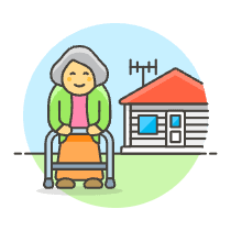 Retirement 2 6 Illustration from UX Colors Set