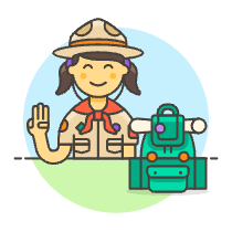 Scout 1 Illustration from UX Colors Set