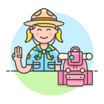 Scout 2 Illustration from UX Colors Set