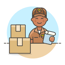 Package Check 3 Illustration from UX Colors Set