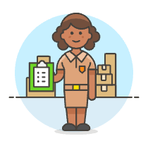 Package Manager 4 Illustration from UX Colors Set