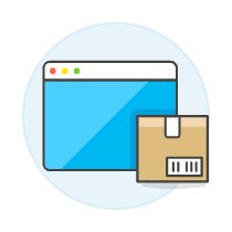 Package Tracking 1 Illustration from UX Colors Set
