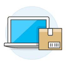 Package Tracking 3 Illustration from UX Colors Set